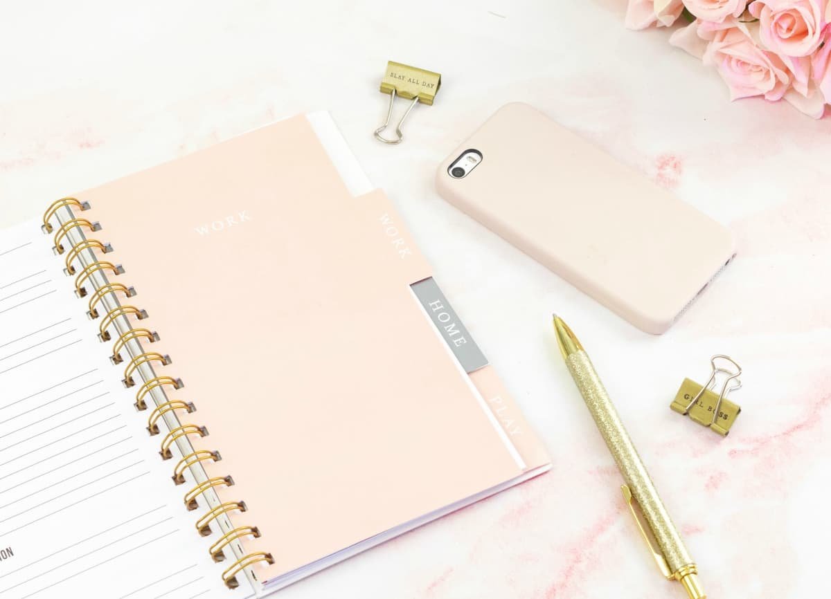 planner for the busy girl boss, business