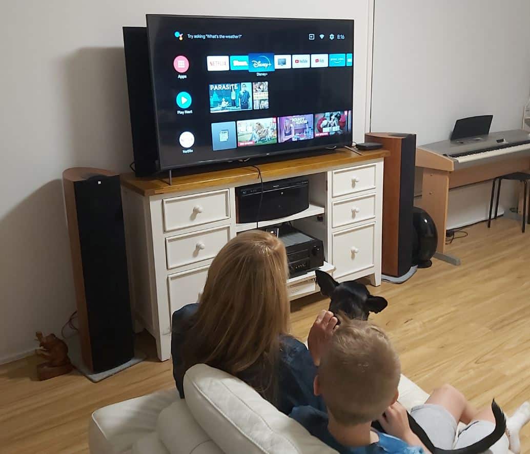 The EKO Android TV is easily customised so it's safe for kids to use.