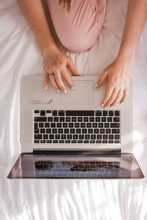 Online Shopping allows you to stay in bed