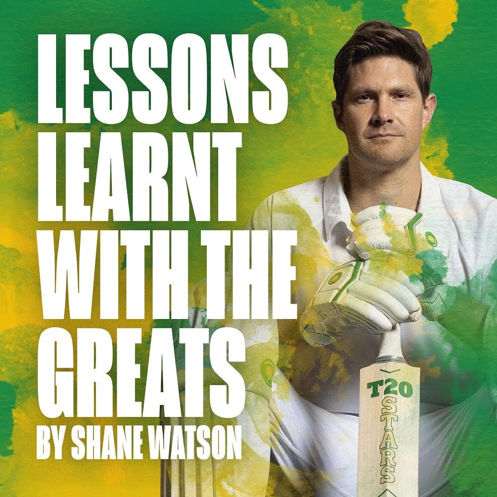 Lessons learnt with the greats 