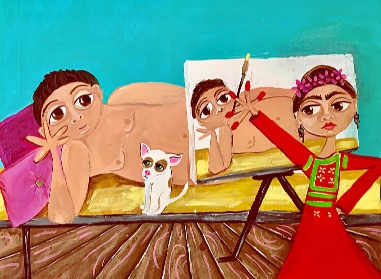 frida painting diego