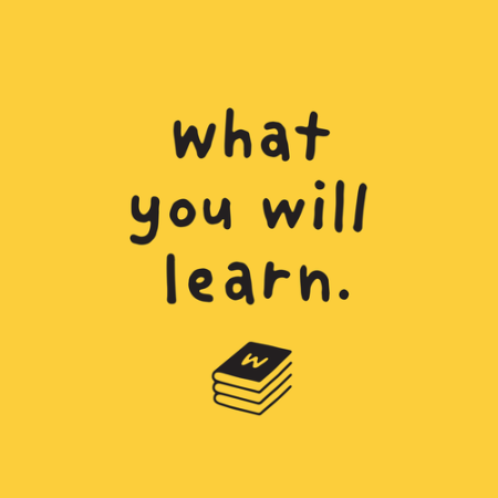 What you will learn 