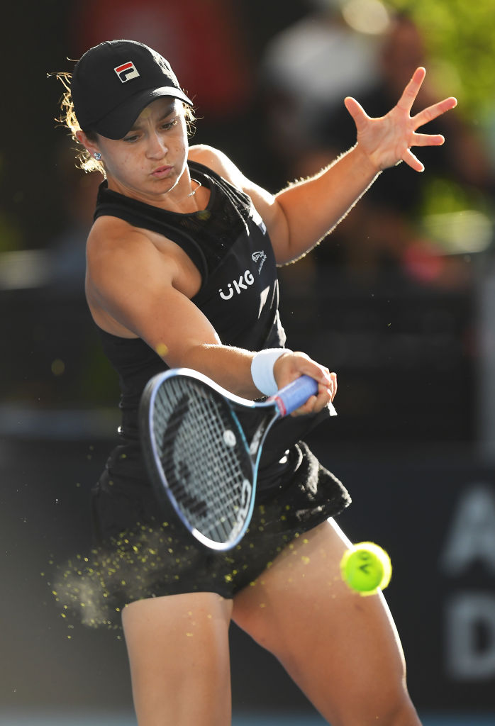 Ash Barty in Adelaide