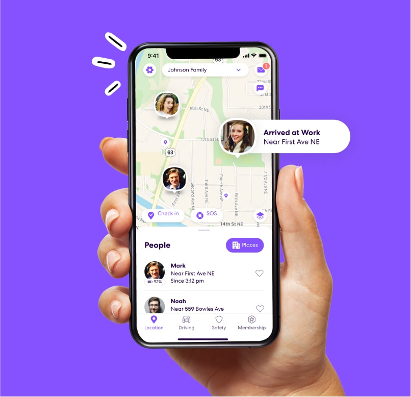 Life 360 Location Sharing Feature