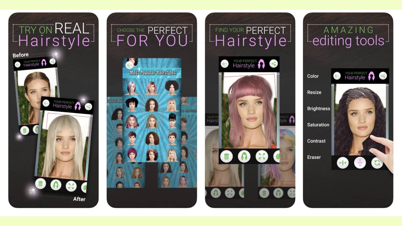 Hair Simulation | Free app to test haircuts and hair colors
