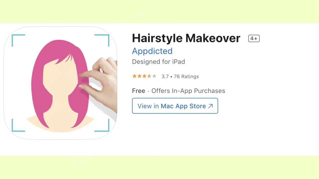 New Styles with the Hairstyle Makeover App