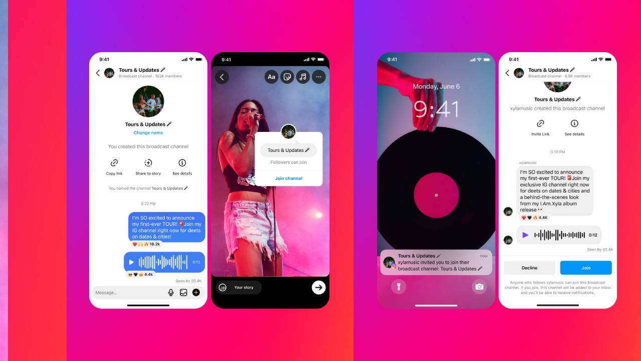 Instagram's Features for Broadcasts