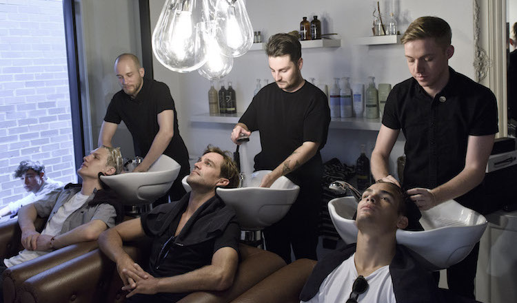 Gentle Hair Wash Treatment at the Man Salon