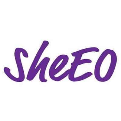 SheEO Logo: Empowering Women Entrepreneurs with Purpose