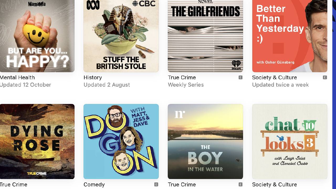 most popular podcasts on apple