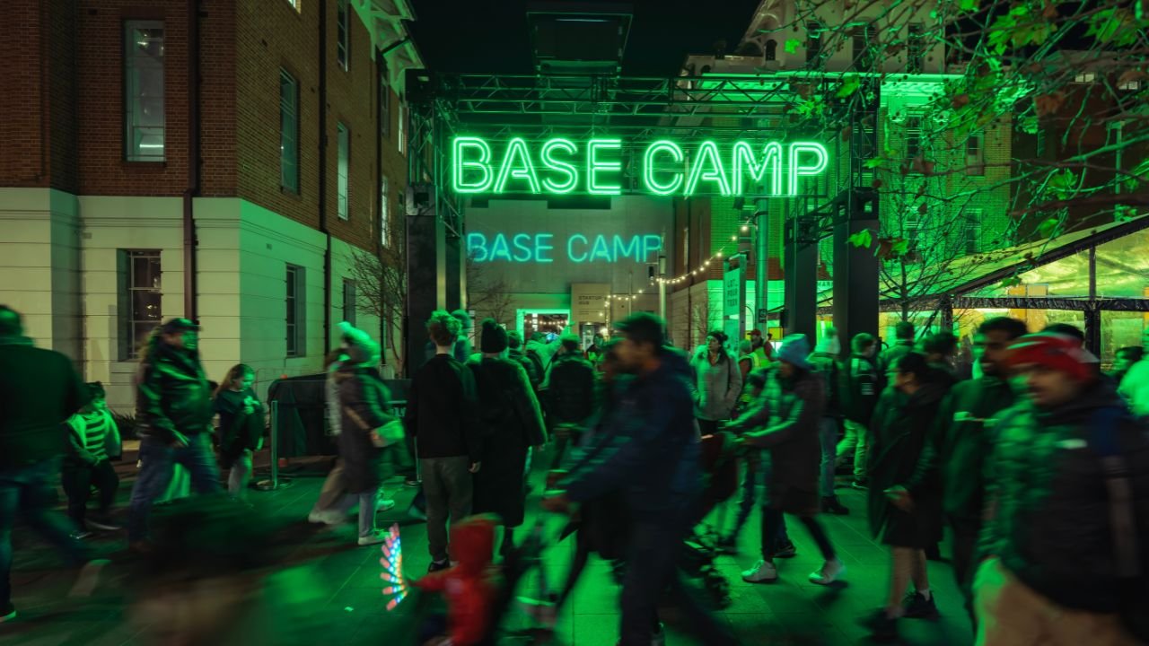 Best events at illuminate Adelaide base camp