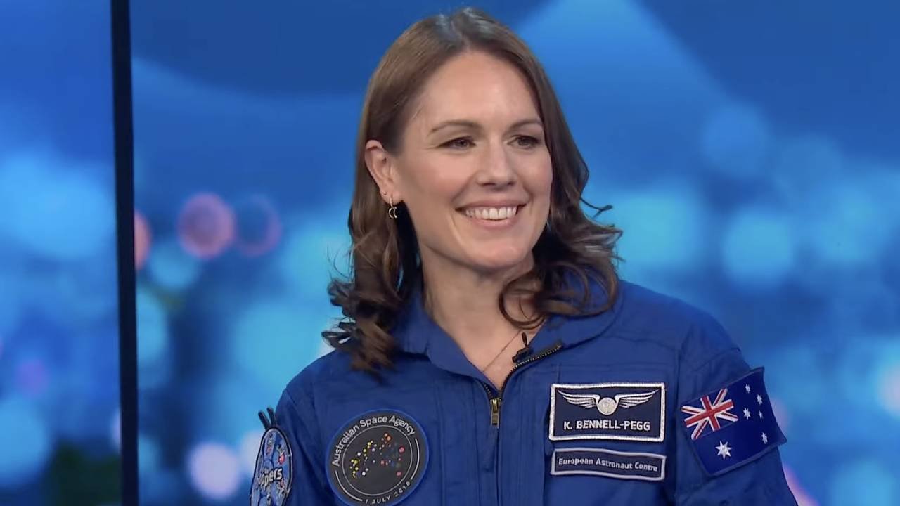 Australian astronaut Katherine Bennell-Pegg