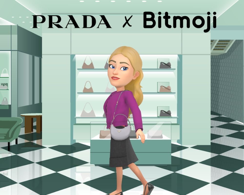 Snapchat x Prada and Miu Miu: Taking Your Bitmoji From Basic to Bougie
