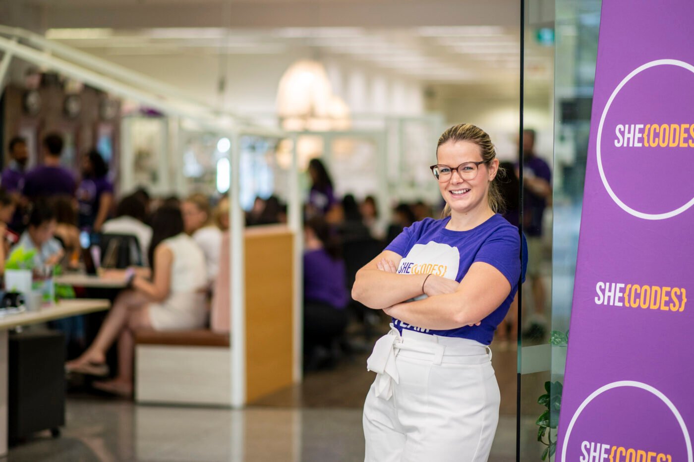 Kate Kirwin, founder of She Codes Australia.