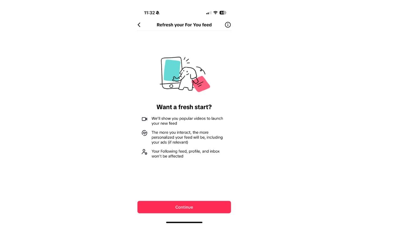 TikTok control your scroll
