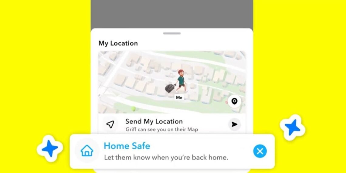 Snapchat Home Safe Alerts