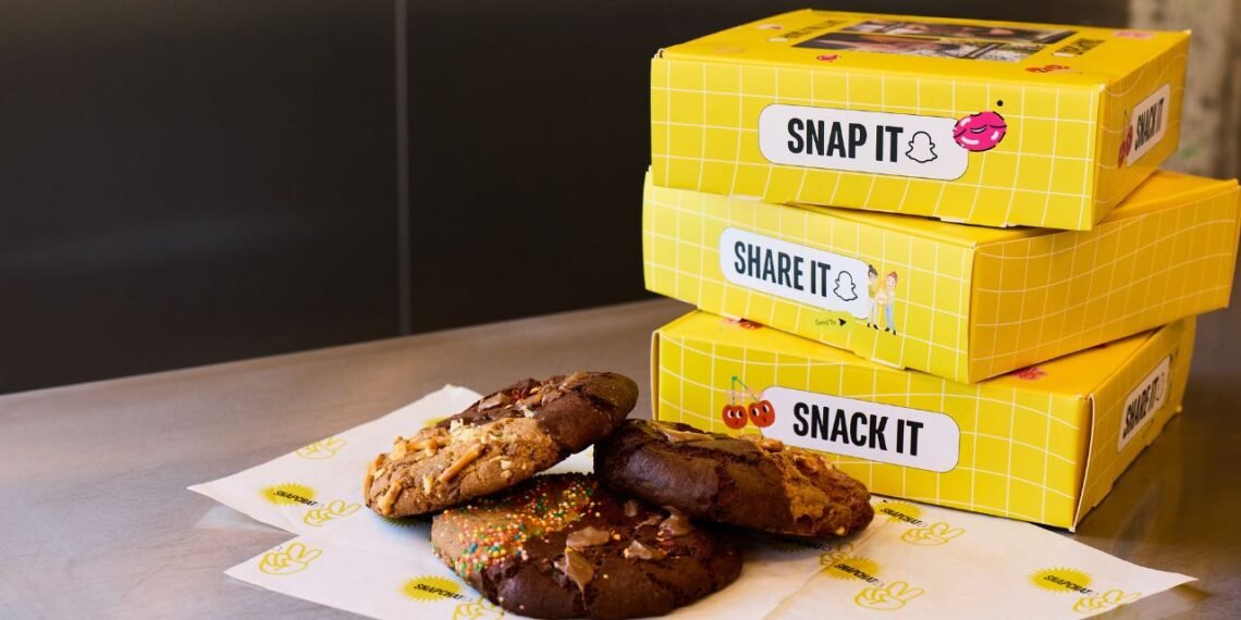 Snapchat and Butter Boy Cookies