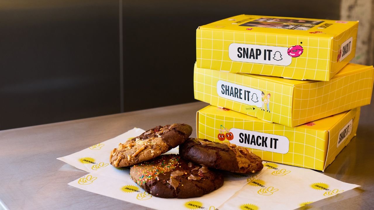 Snap, Share, Snack! Snapchat and Butter Boy Cookies are Serving up Streaks and Sweets