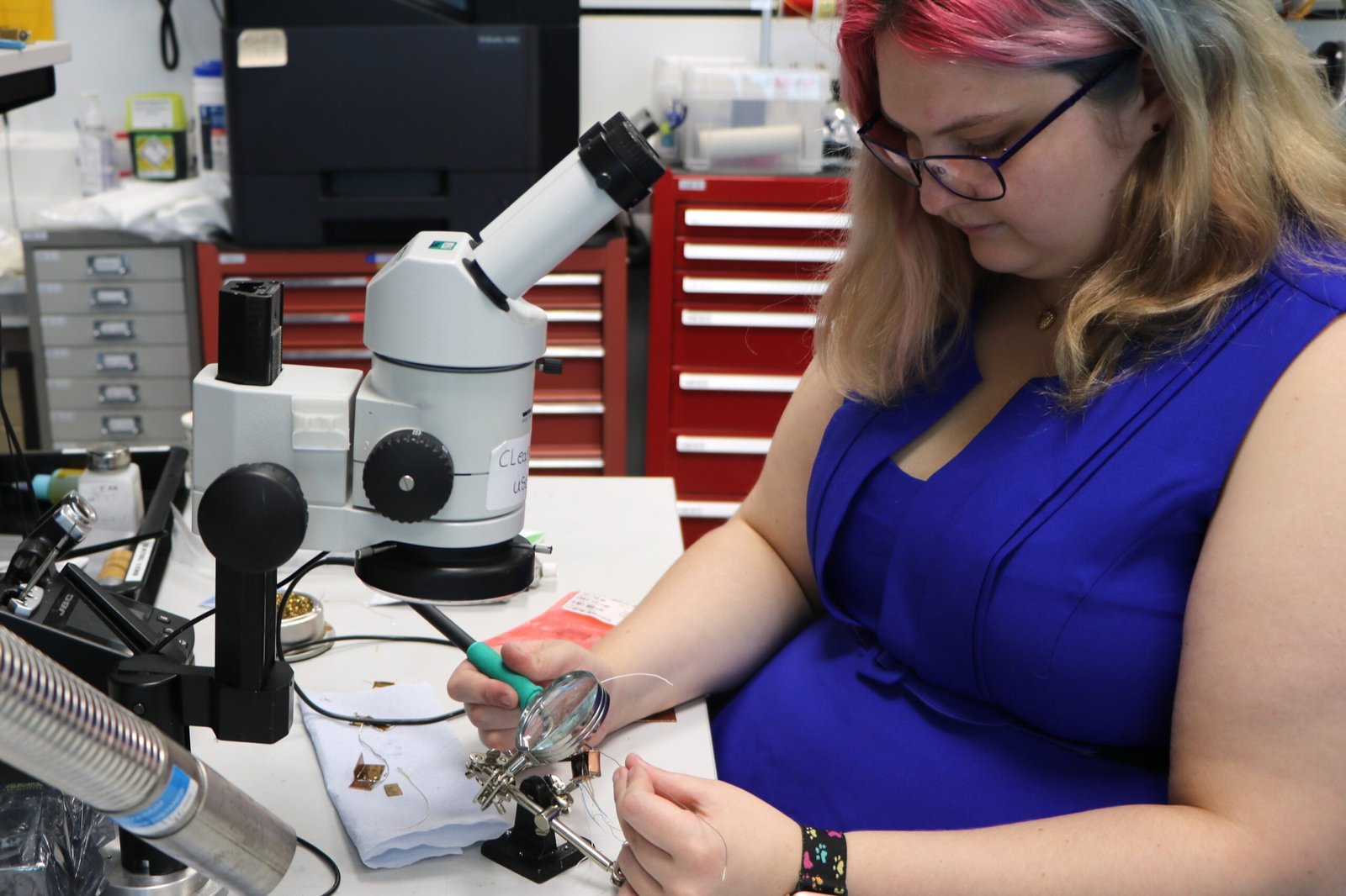 Chloe Randall at RAL Space