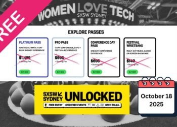 SXSW Sydney Unlocked: Free This Weekend!