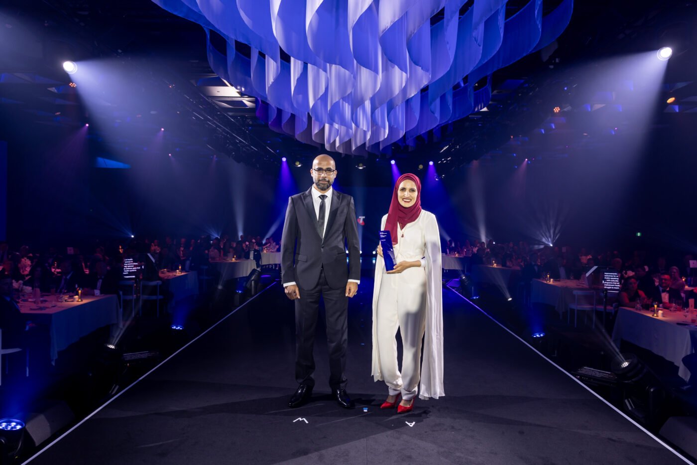 Dr Naba Alfayadh and
Mohannad Dahalan from Rahma Health