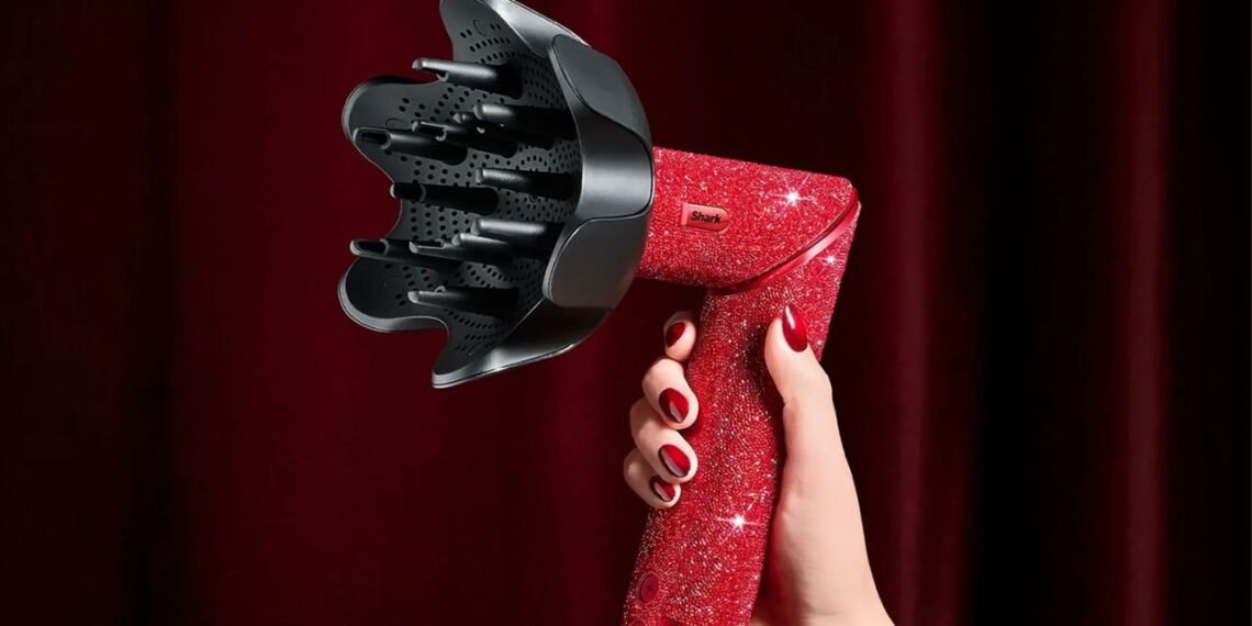 Shark Beauty Red Ruby Diamond FlexStyle Air Styling & Drying System