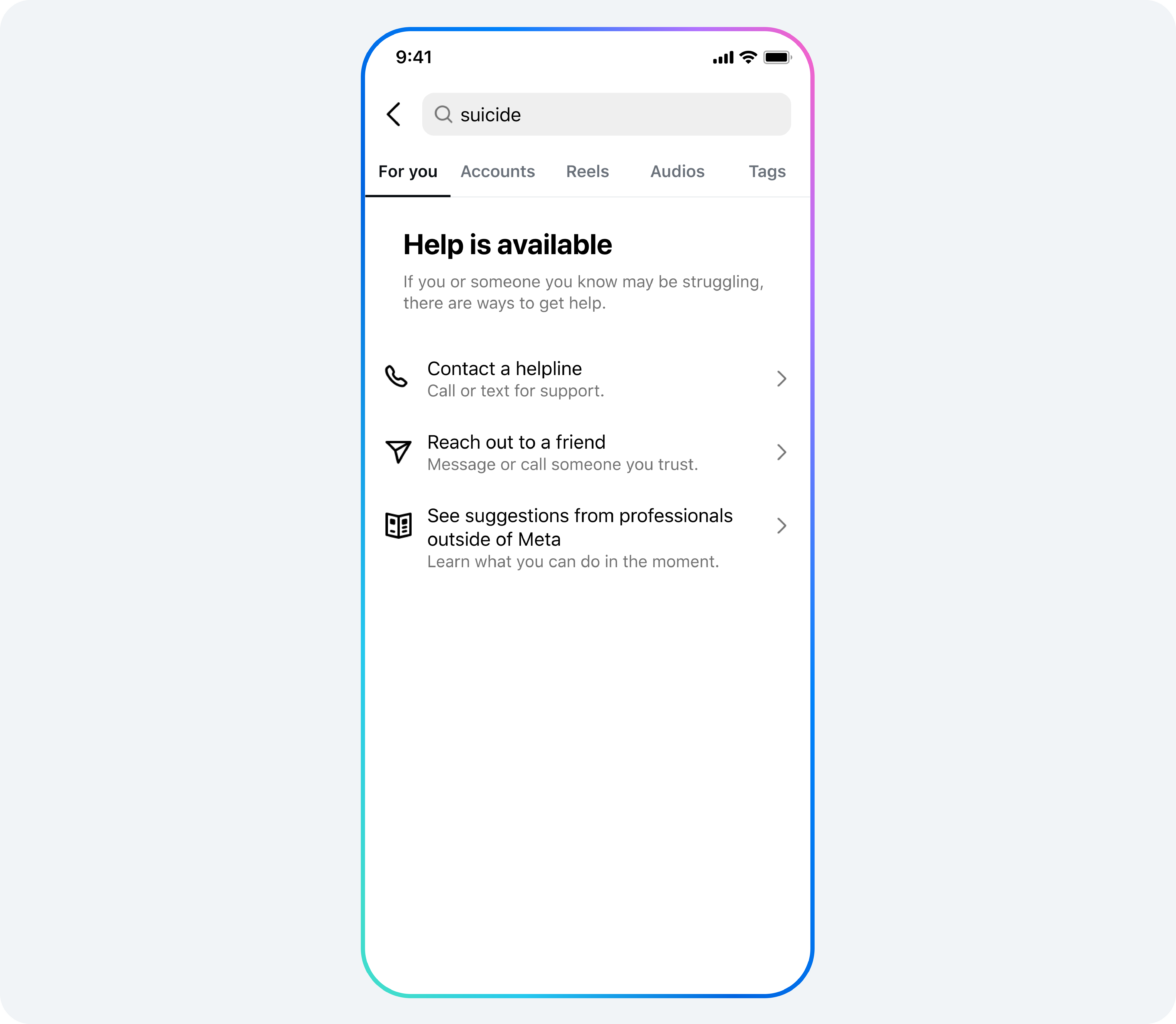 Instagram: Teen Help