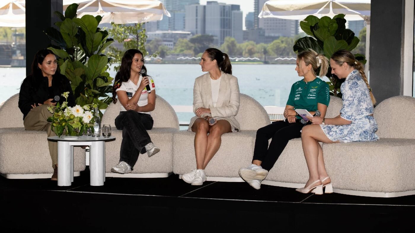 In Her Corner: Avia Anagnostiadis, Joanne Ciconte, Jessica Hawkins, Molly Taylor