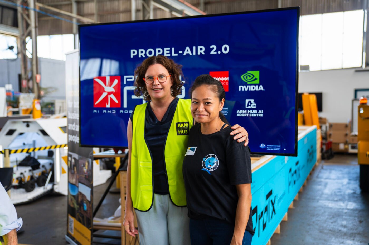 Cori Stewart, CEO of Advanced Robotics for Manufacturing Hub (ARM Hub), an Artificial Intelligence and robotics company