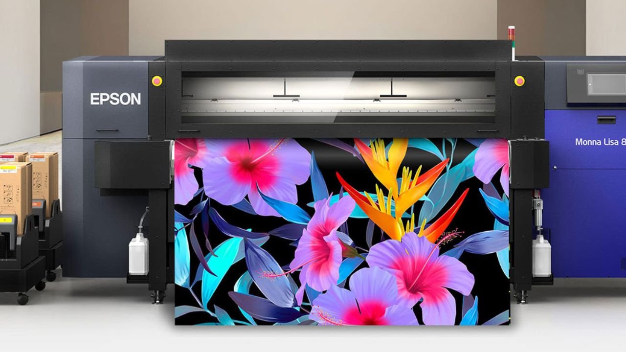  Epson Monna Lisa direct-to-fabric printer Australian Fashion Week 2026
