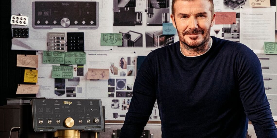 David Beckham Ninja Luxe Cafe Pro Espresso Machine