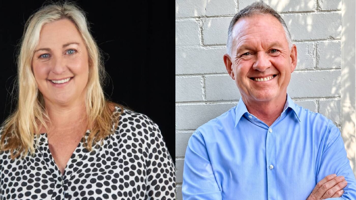 Robyn Foyster and Jonathan Townsend