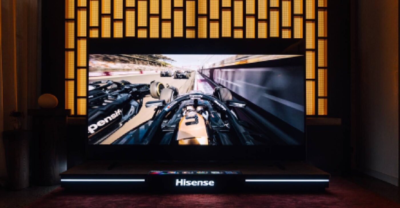Hisense 75-inch UR8S RGB MiniLED TV